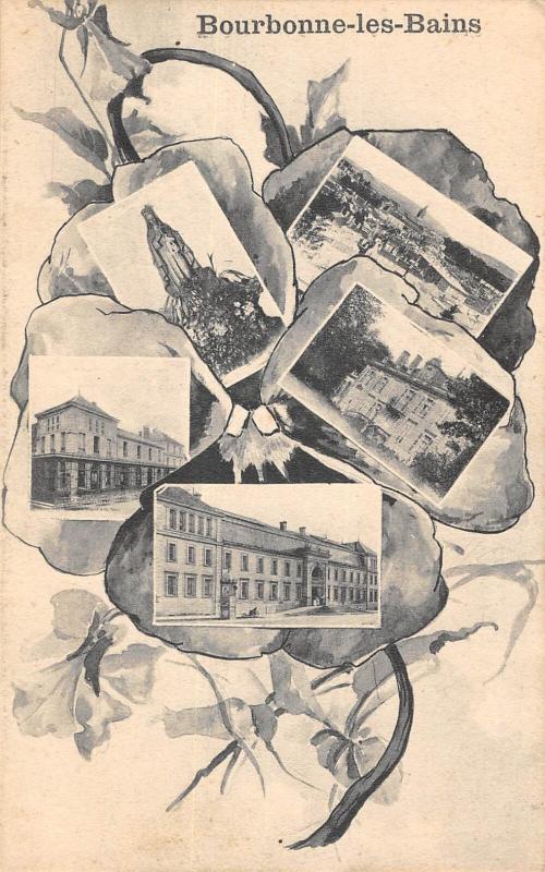 Carte postale ancienne Bourbonne Les Bains à Bourbonne-les-Bains