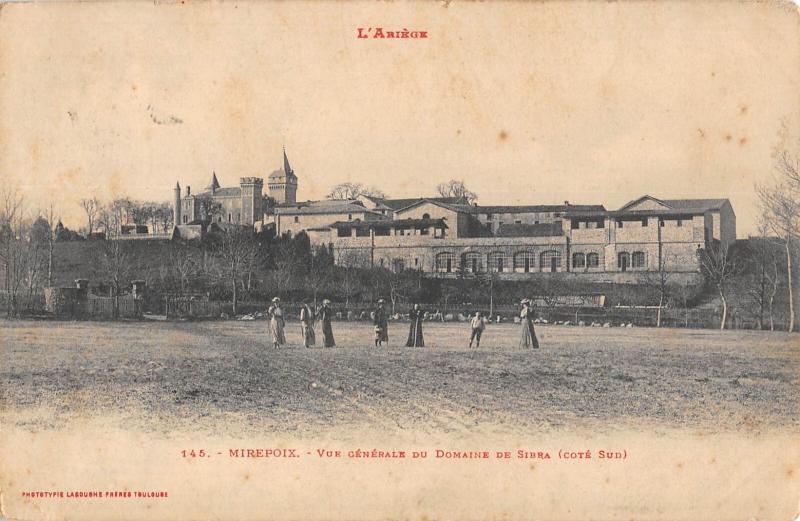 Carte postale ancienne Mirepoix - Vue Generale Du Domaine De Sibra - Cote Sud à Mirepoix