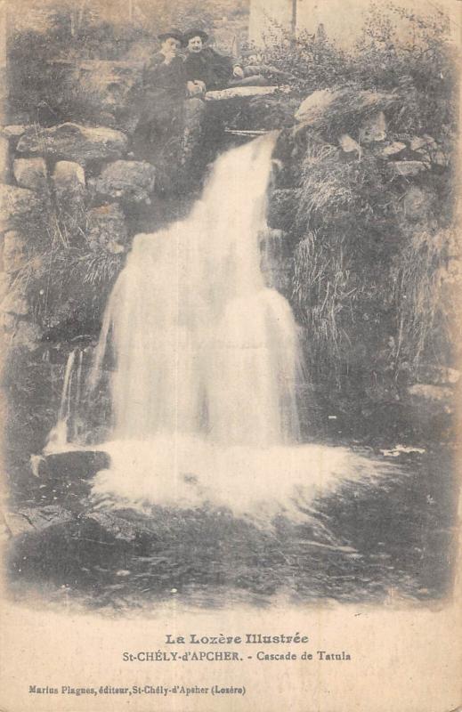 Carte postale ancienne Saint Chely D'Apcher - Cascade De Tatula à Saint-Chély-d'Apcher