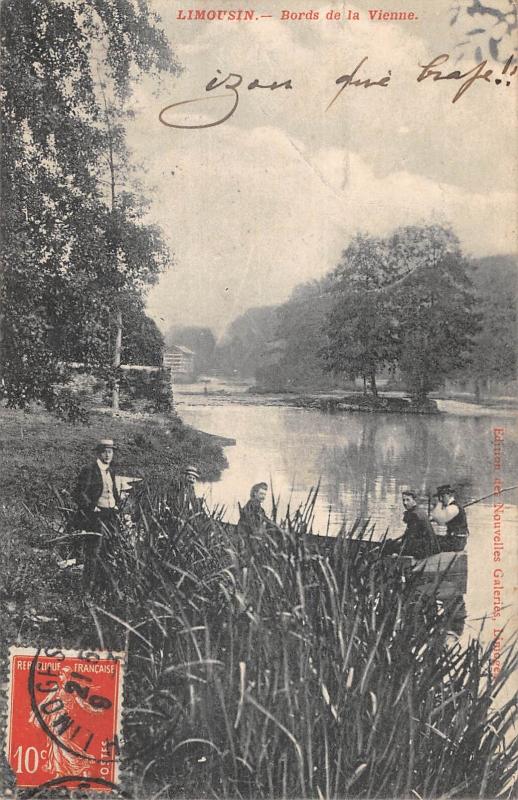 Carte postale ancienne Limousin - Bords De La Vienne
