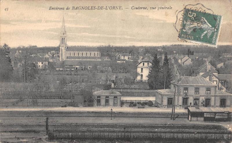 Carte postale ancienne Couterne - Vue Generale