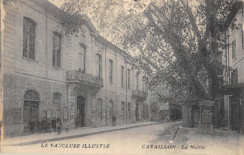 Carte postale ancienne Cavaillon - La Mairie à Cavaillon