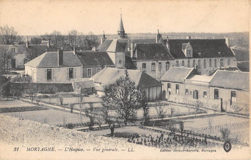 Carte postale ancienne Mortagne - L'Hospice - Vue Generale