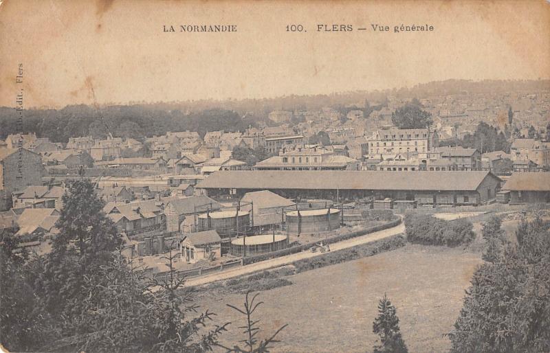 Carte postale ancienne Flers - Vue Generale à Flers