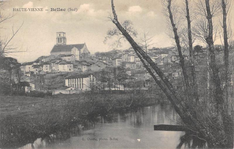 Carte postale ancienne Haute Vienne - Bellac - Sud à Bellac
