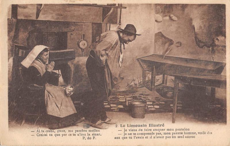 Carte postale ancienne Le Limousin Illustre
