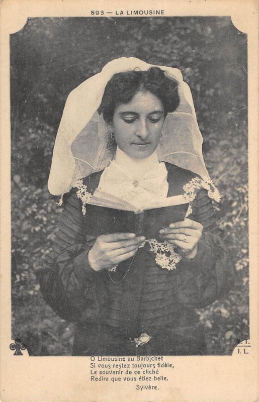 Carte postale ancienne La Limousine