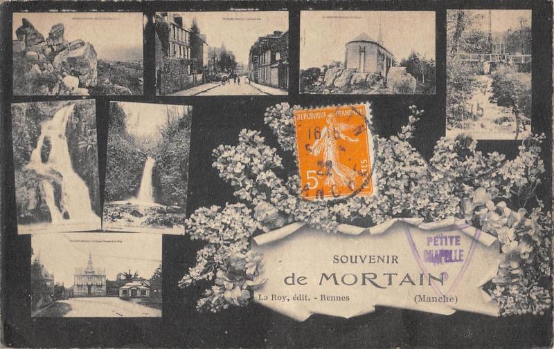 Carte postale ancienne Souvenir De Mortain
