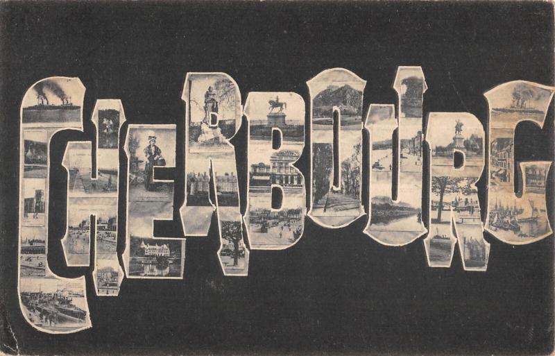 Carte postale ancienne Cherbourg