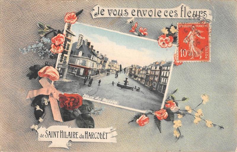 Carte postale ancienne Saint Hilaire Du Harcouet
