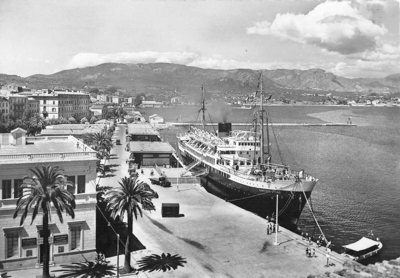 Carte postale ancienne 20 Corse - Ajaccio - Les Quais à Ajaccio