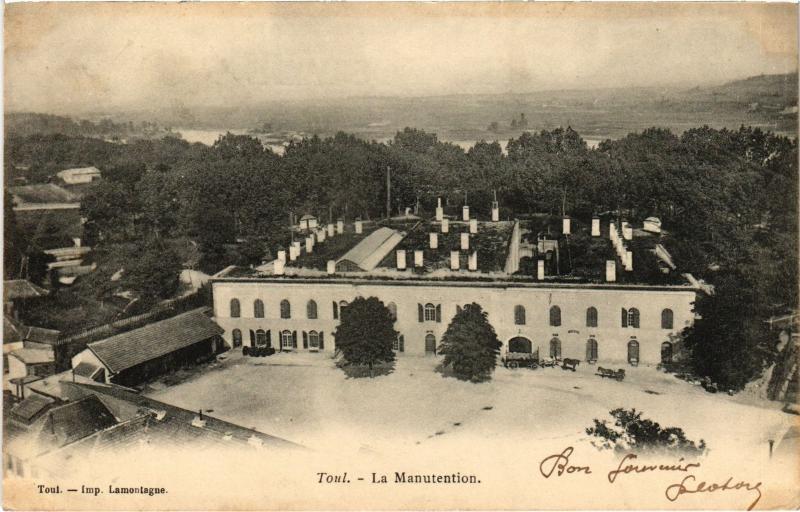 Carte postale ancienne Toul la Manutention