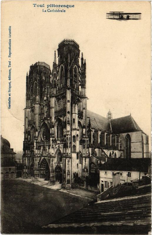 Carte postale ancienne Toul la Cathedrale
