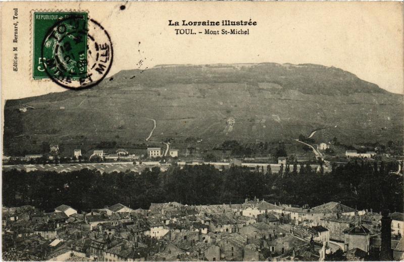 Carte postale ancienne Toul Mont Saint-Michel