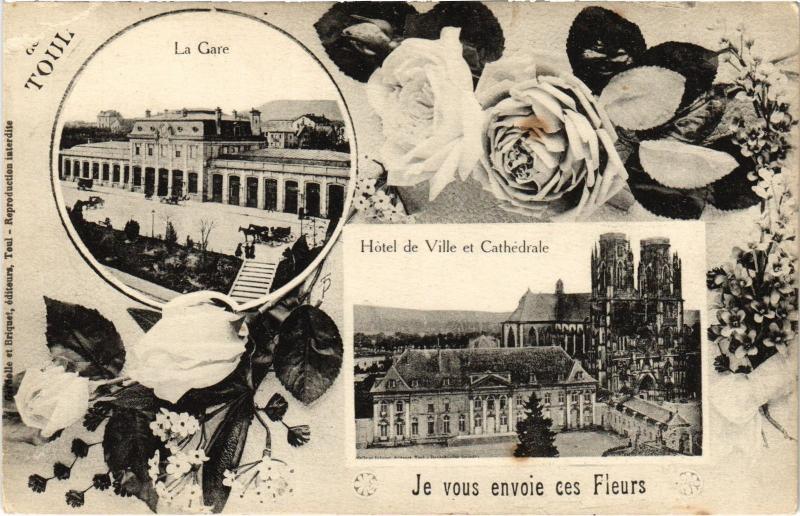 Carte postale ancienne Toul souvenir
