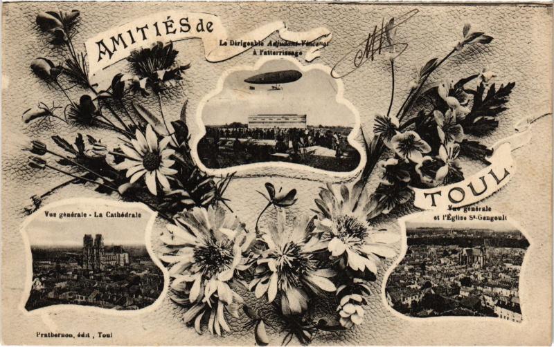Carte postale ancienne Toul souvenir