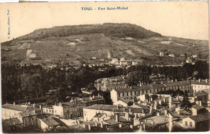 Carte postale ancienne Toul Fort Saint-Michel