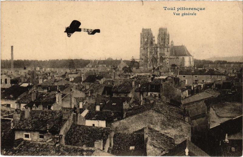 Carte postale ancienne Toul vue generale