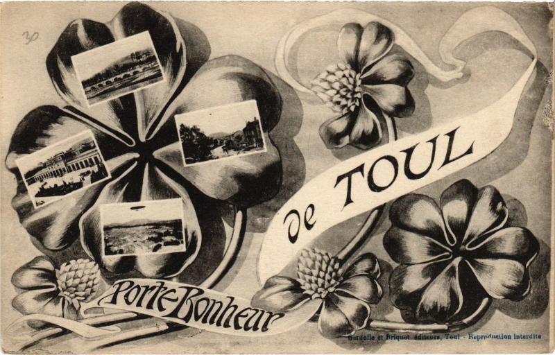 Carte postale ancienne Toul souvenir