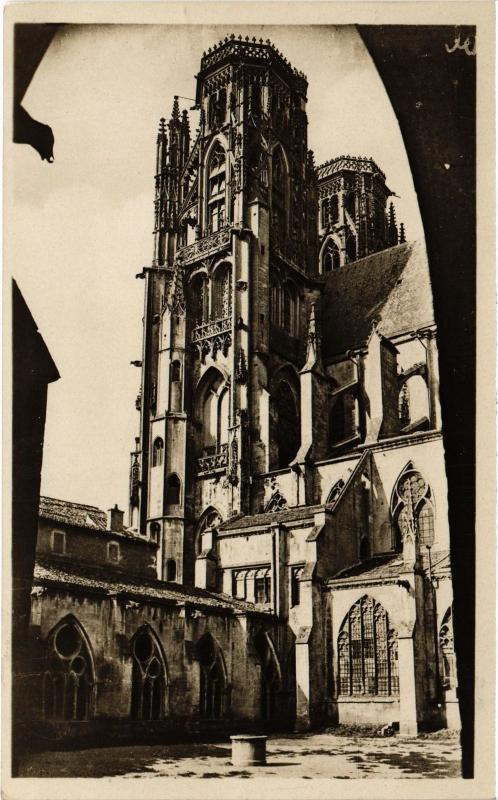 Carte postale ancienne Toul Cathedrale