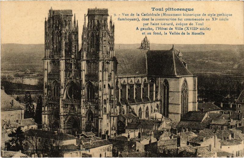 Carte postale ancienne Toul Cathedrale
