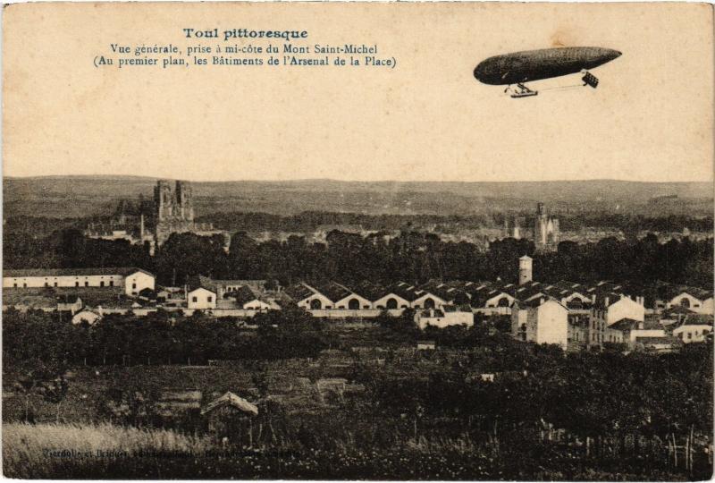 Carte postale ancienne Toul vue generale