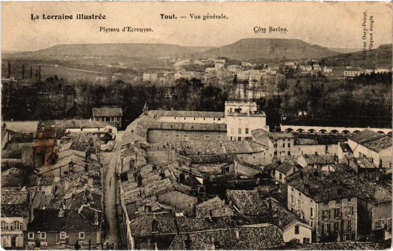 Carte postale ancienne Toul vue generale