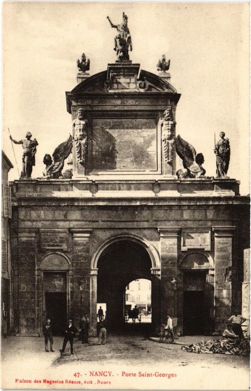 Carte postale ancienne Nancy Porte Saint-Georges à Nancy