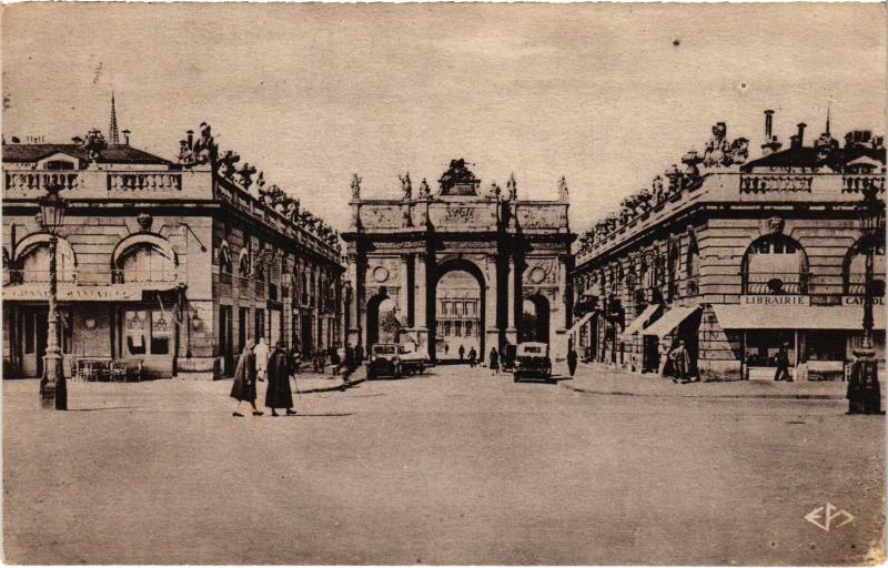 Carte postale ancienne Nancy Arc de Triomphe à Nancy