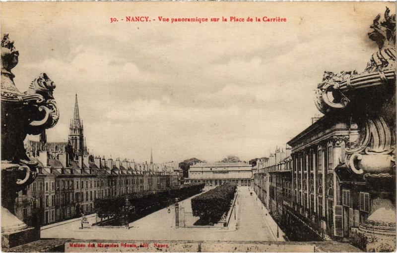 Carte postale ancienne Nancy vue panoramique à Nancy