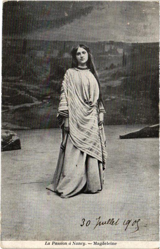 Carte postale ancienne Nancy Magdeleine à Nancy