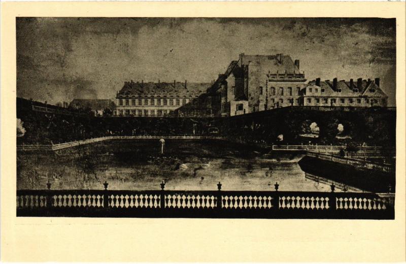 Carte postale ancienne Nancy Chateau de Luneville à Nancy
