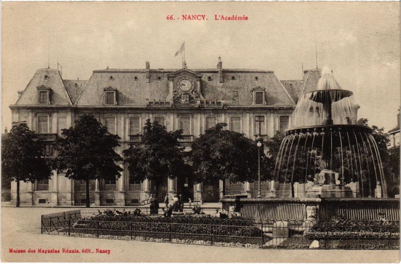 Carte postale ancienne Nancy Academie à Nancy