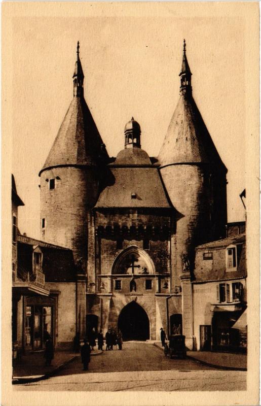 Carte postale ancienne Nancy Porte de la Craffe à Nancy