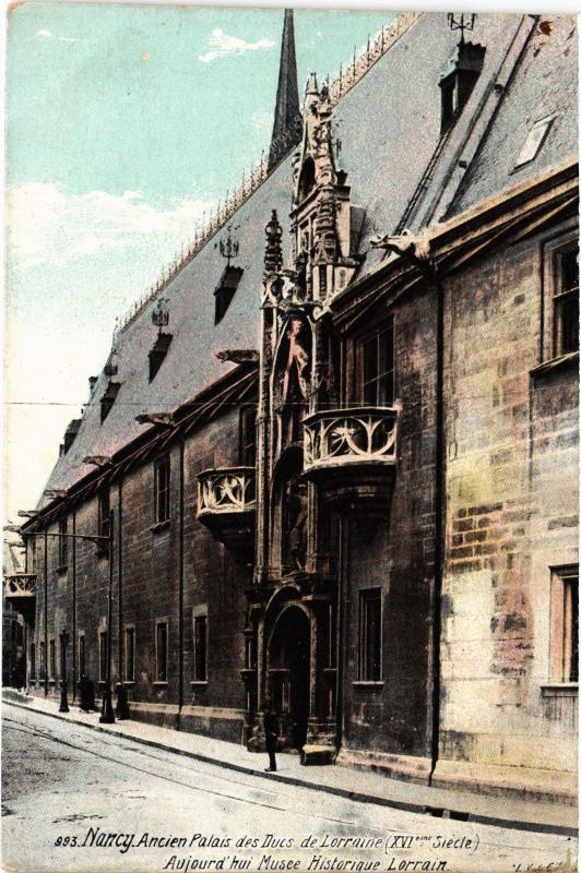 Carte postale ancienne Nancy Palais des Ducs de Lorraine à Nancy
