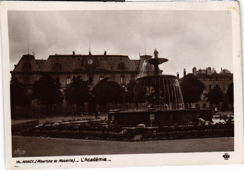 Carte postale ancienne Nancy Academie à Nancy
