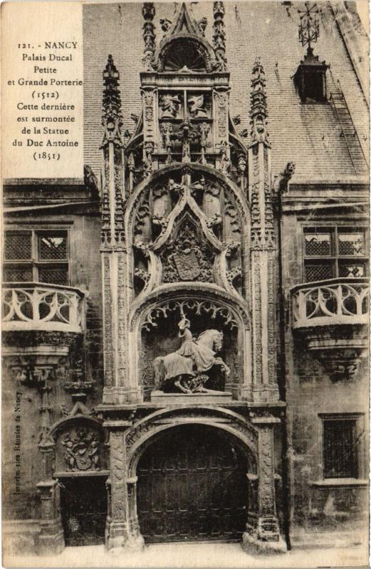 Carte postale ancienne Nancy Palais Ducal à Nancy
