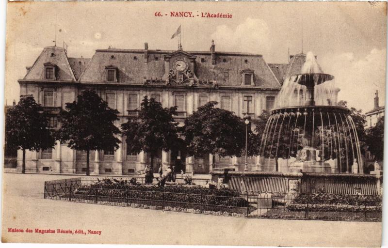 Carte postale ancienne Nancy Academie à Nancy