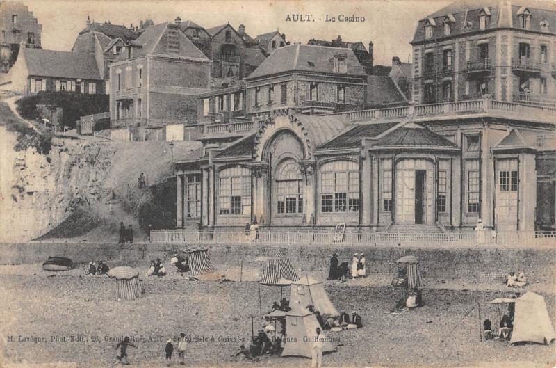 Carte postale ancienne Ault - Le Casino à Ault