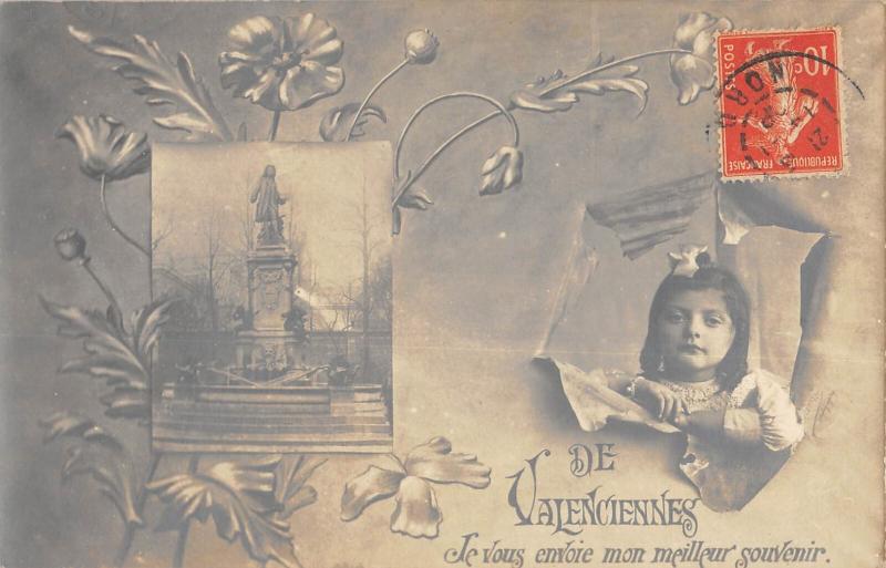 Carte postale ancienne De Valenciennes - Je Vous Envoie Mon Meilleur Souvenir à Valenciennes
