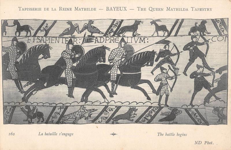 Carte postale ancienne Bayeux - Tapisserie De La Reine Mathilde N°6 à Bayeux