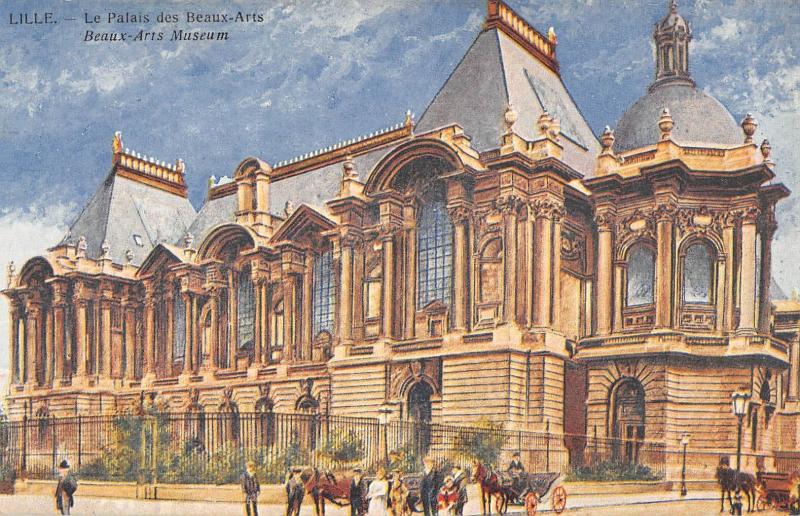 Carte postale ancienne Lille - Le Palais Des Beaux Arts à Lille