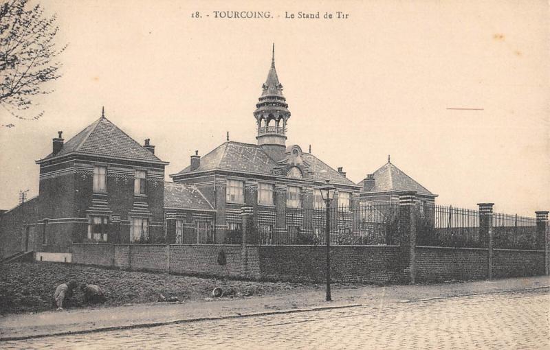 Carte postale ancienne Tourcoing - Le Stand De Tir à Tourcoing