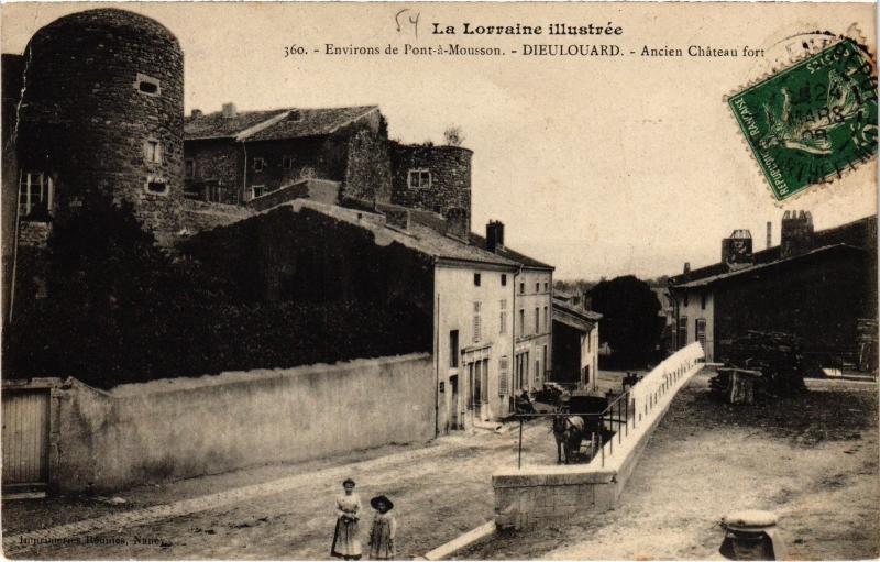 Carte postale ancienne Dieulouard le Chateau à Dieulouard