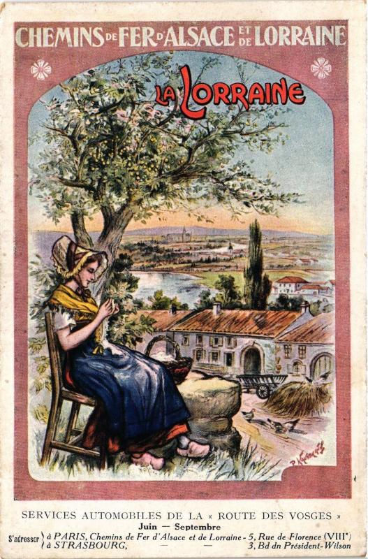 Carte postale ancienne Nancy souvenir à Nancy