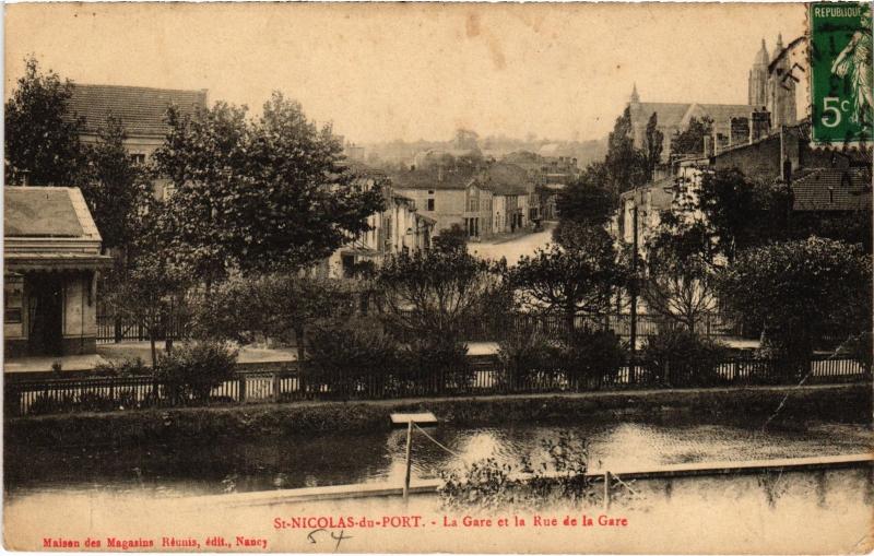 Carte postale ancienne St Nicolas la Gare