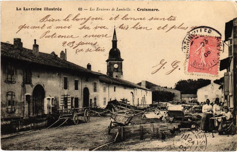 Carte postale ancienne Croismare à Croismare