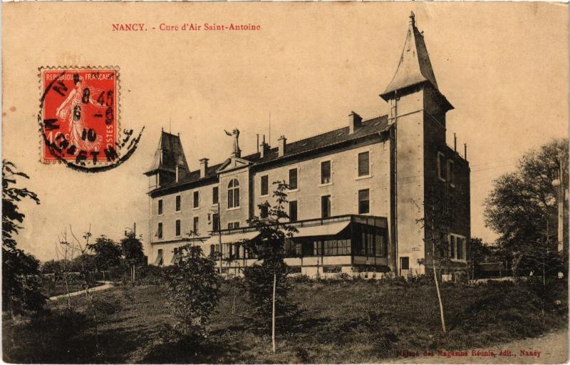 Carte postale ancienne Nancy Cure d'Air Saint-Antoine à Nancy