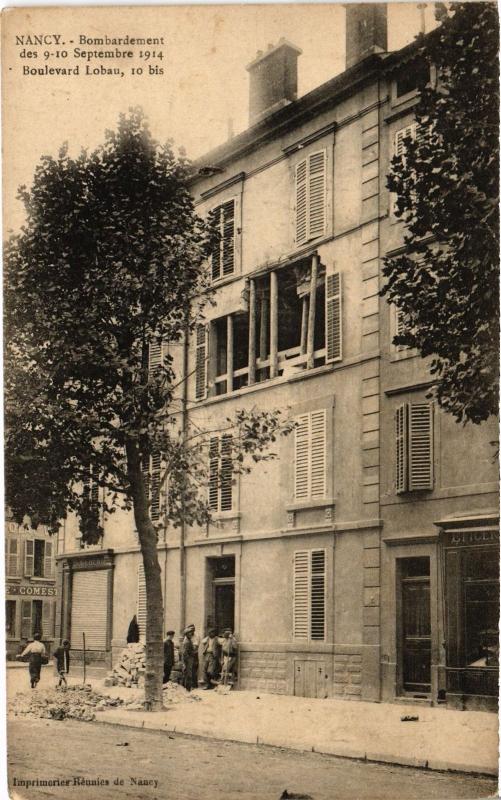 Carte postale ancienne Nancy Bombaberdent à Nancy