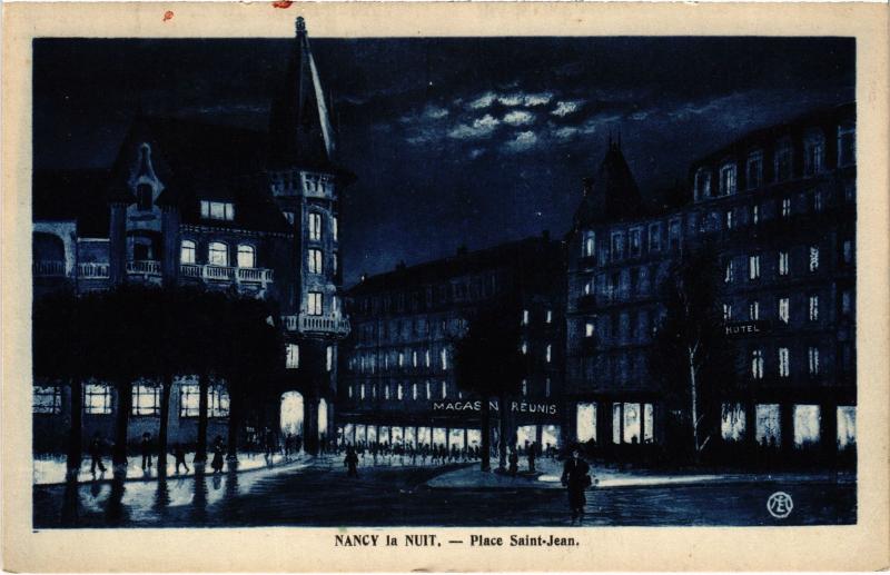 Carte postale ancienne Nancy Place Saint-Jean à Nancy